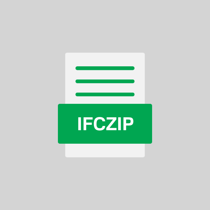 IFCZIP Endung