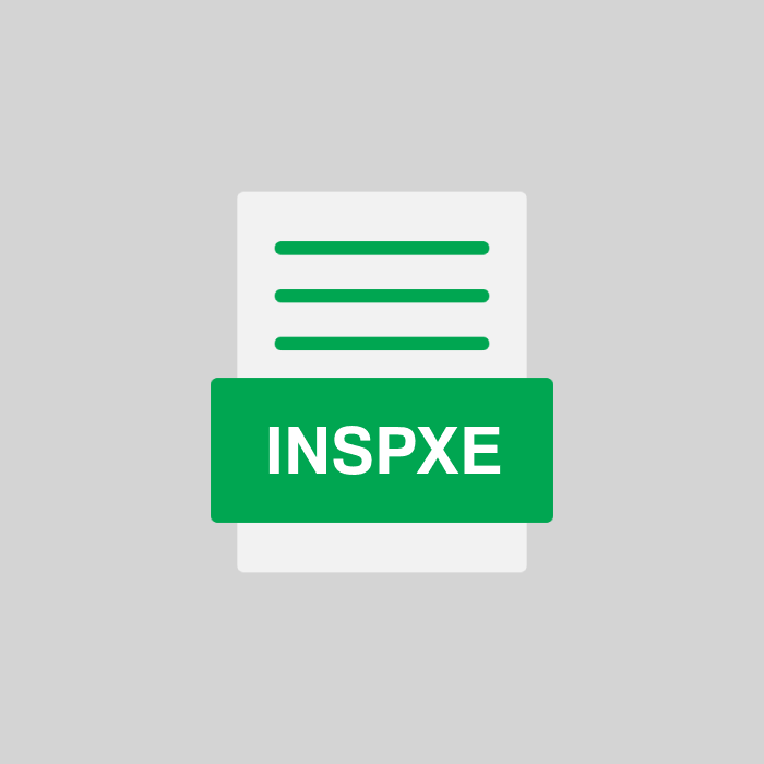 INSPXE Endung