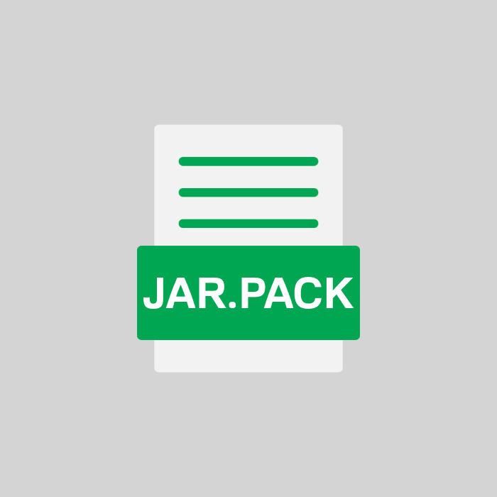 JAR.PACK Endung