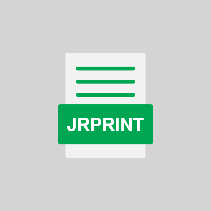 JRPRINT Datei