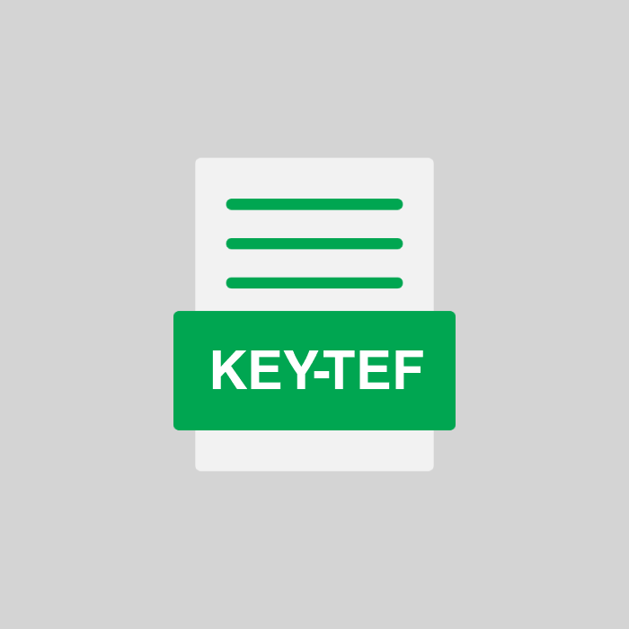 KEY-TEF Datei