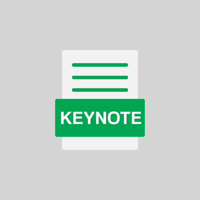 KEYNOTE Datei