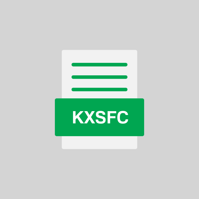 KXSFC Endung
