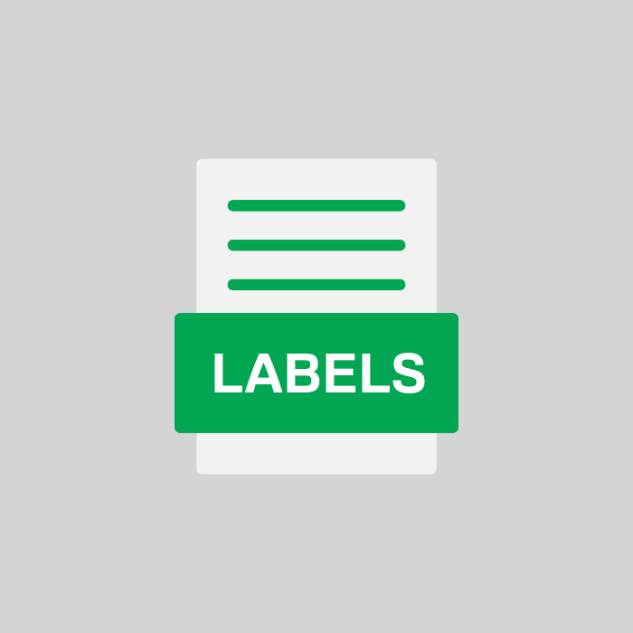 LABELS Endung