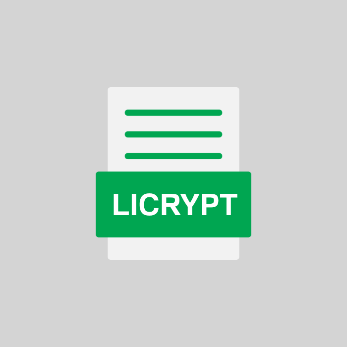 LICRYPT Endung