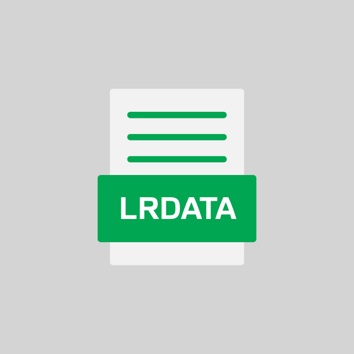 LRDATA Endung