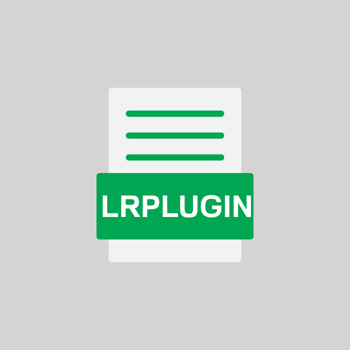 LRPLUGIN Endung