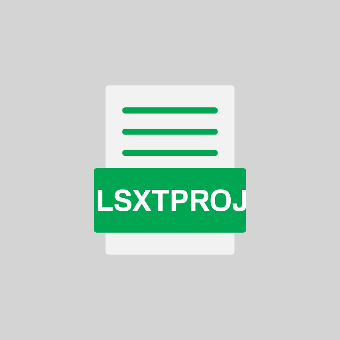 LSXTPROJ Endung