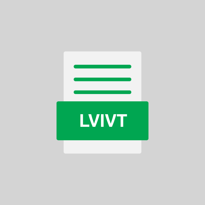 LVIVT Endung