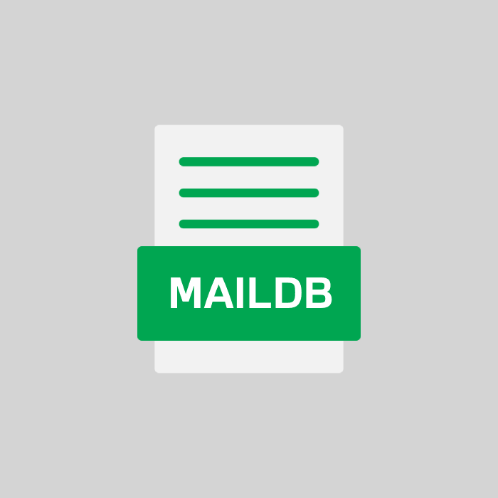 MAILDB Endung