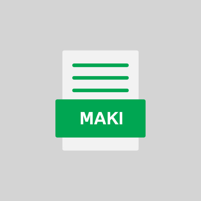 MAKI Endung