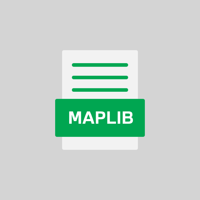 MAPLIB Endung