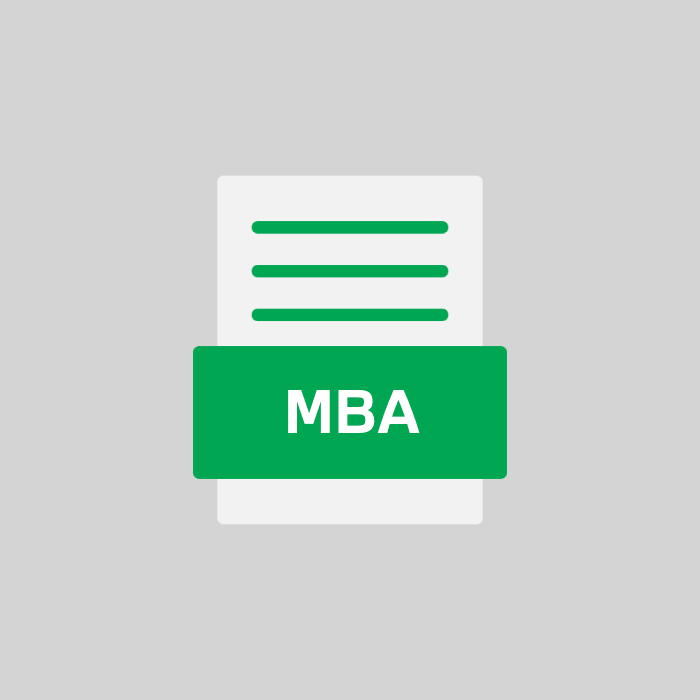 MBA Endung