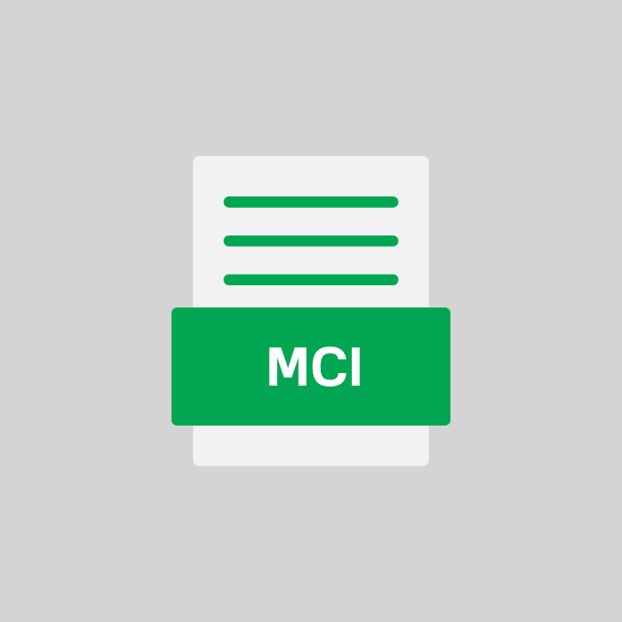 MCI Endung