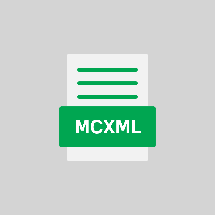 MCXML Endung