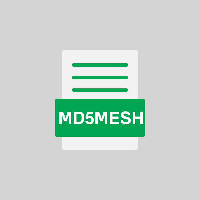 MD5MESH Endung