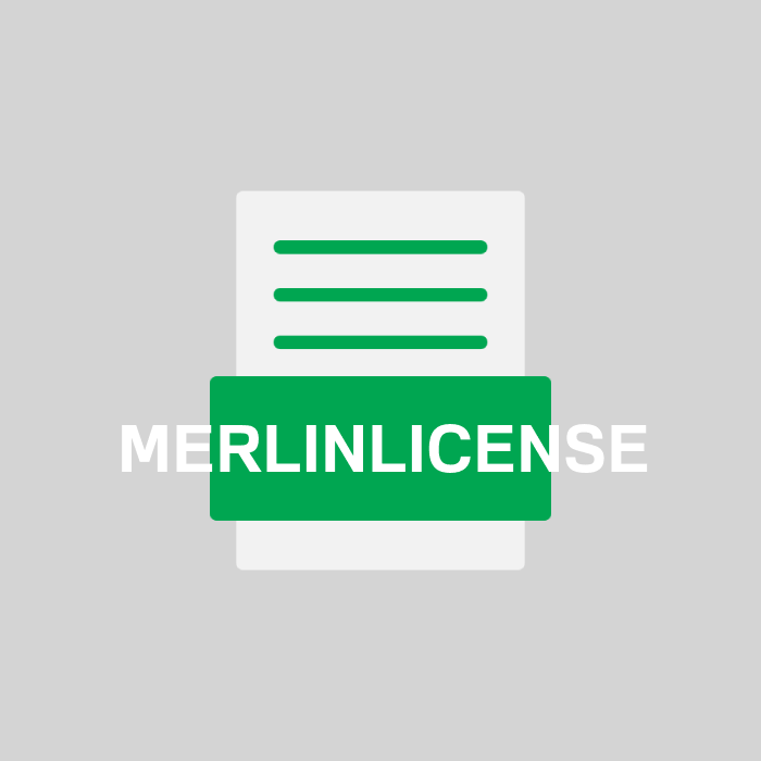 MERLINLICENSE Endung