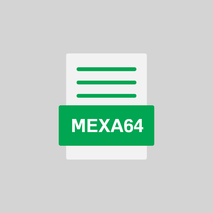 MEXA64 Endung