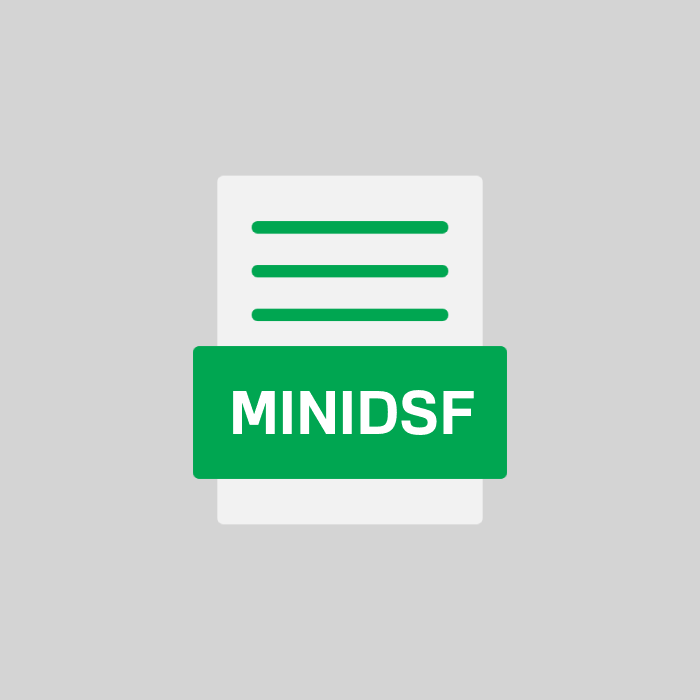 MINIDSF Endung