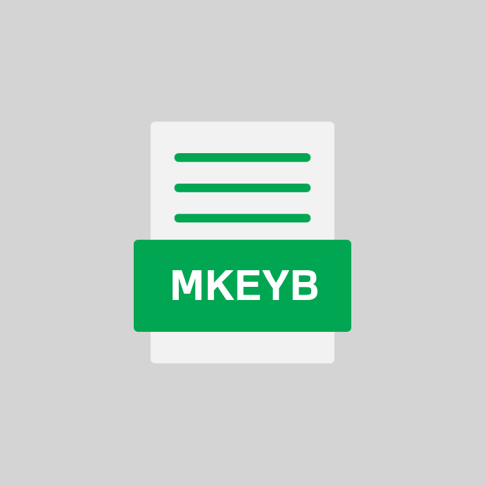 MKEYB Endung