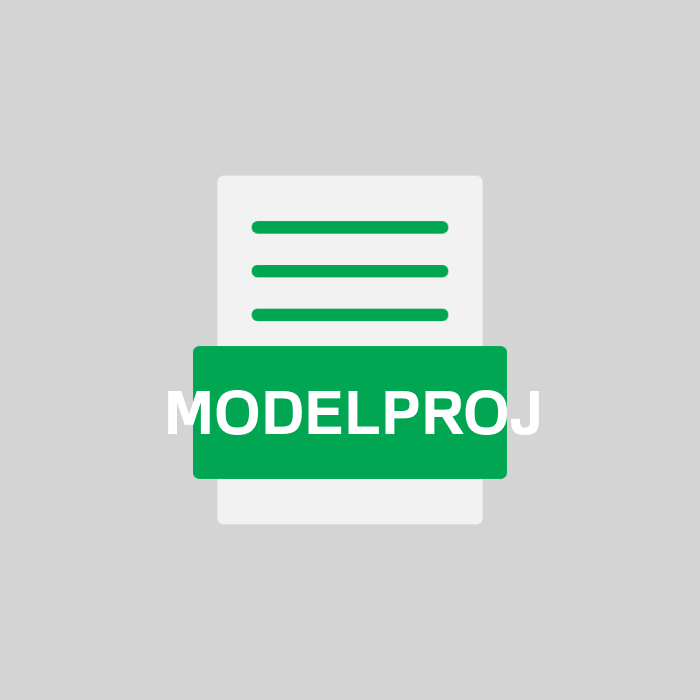 MODELPROJ Endung