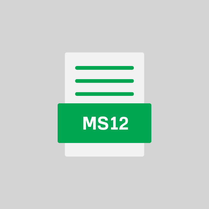 MS12 Endung