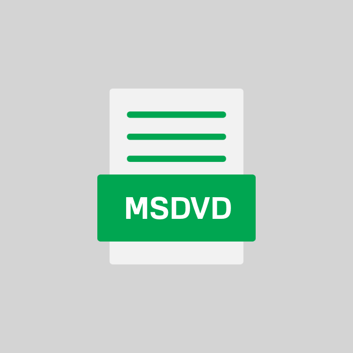 MSDVD Datei
