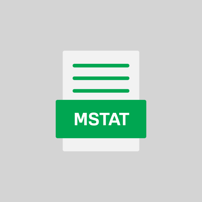 MSTAT Endung