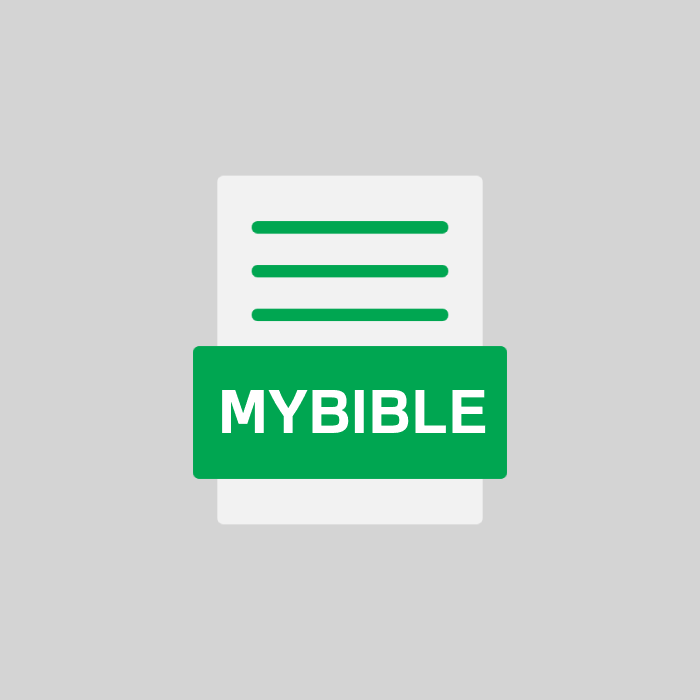 MYBIBLE Endung