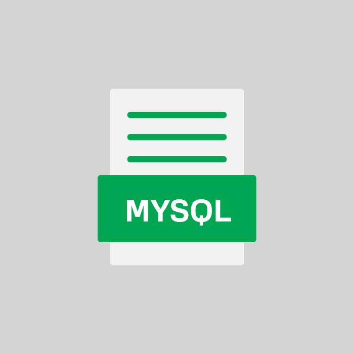 MYSQL Endung