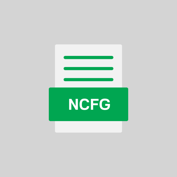 NCFG Endung