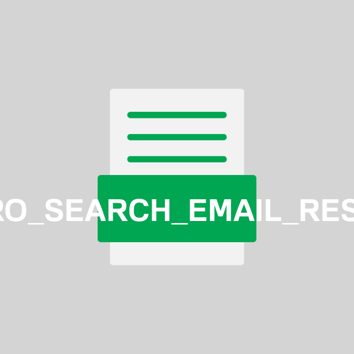 NERO_SEARCH_EMAIL_RESULT Endung