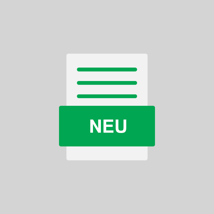 NEU Endung