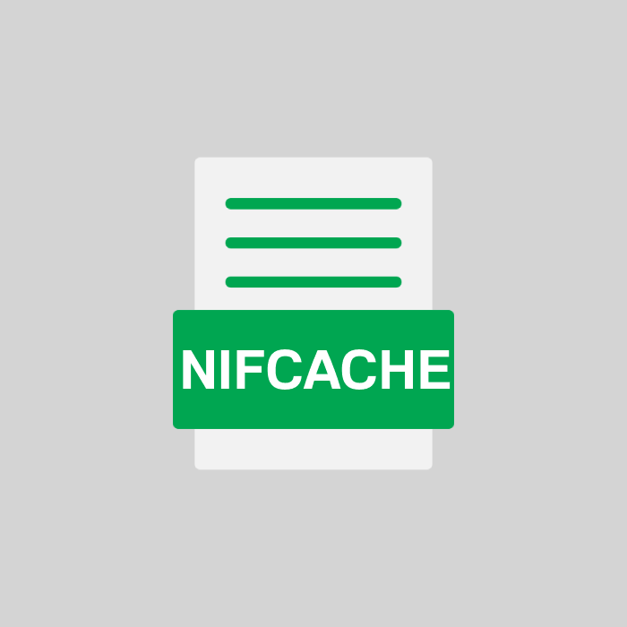 NIFCACHE Endung