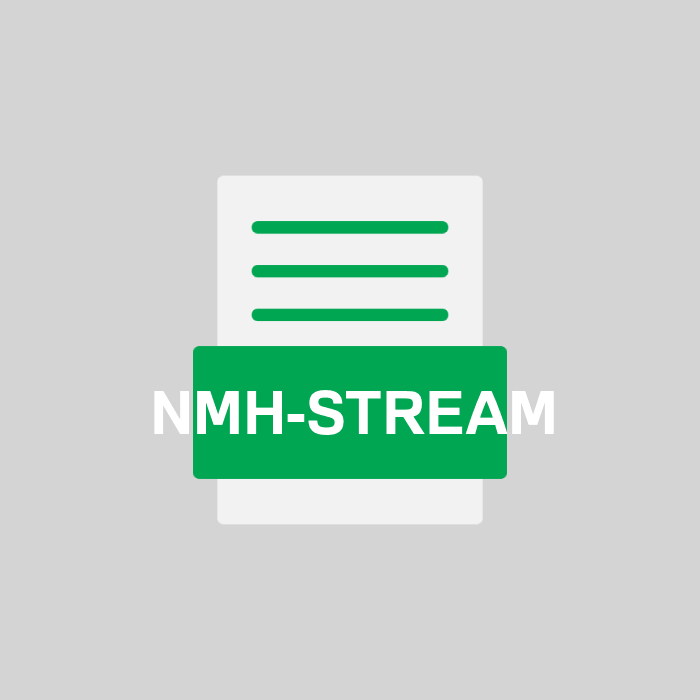 NMH-STREAM Endung