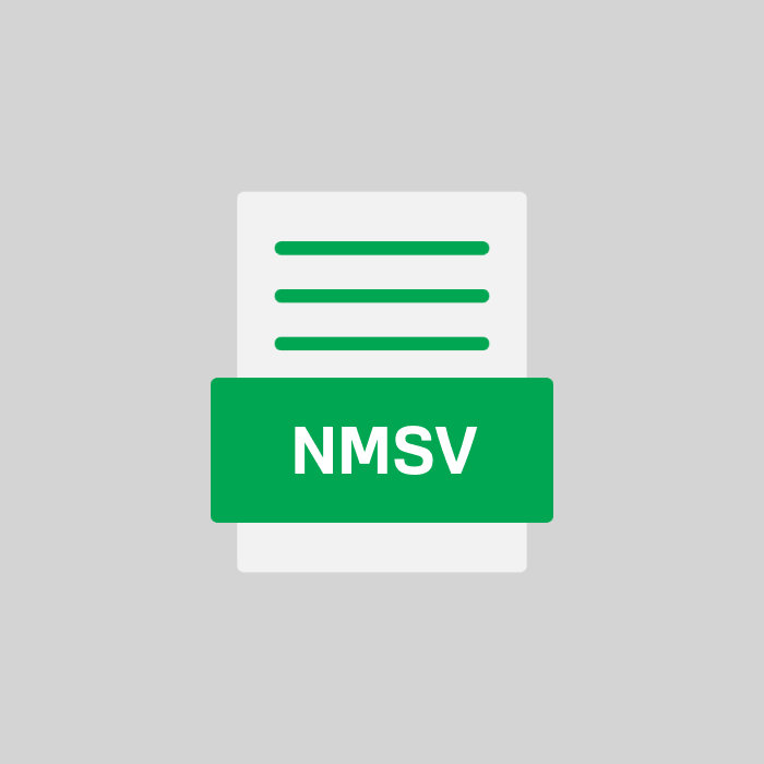 NMSV Endung