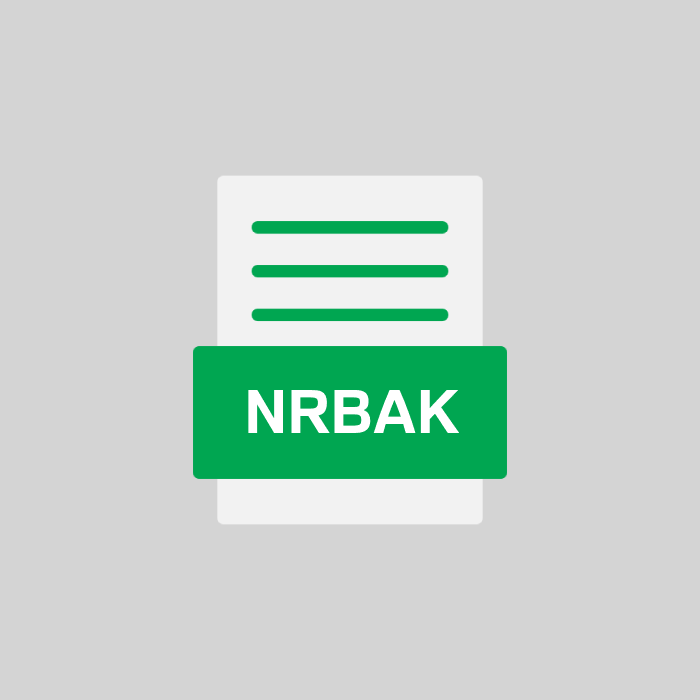 NRBAK Endung