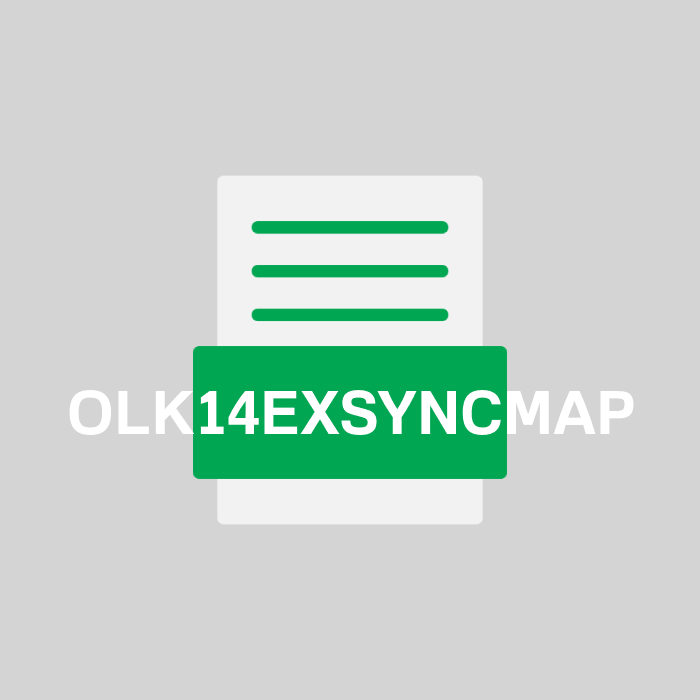 OLK14EXSYNCMAP Endung