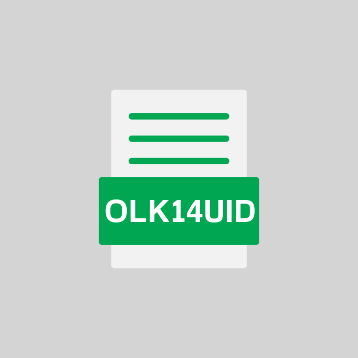 OLK14UID Endung