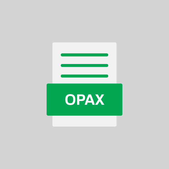 OPAX Endung