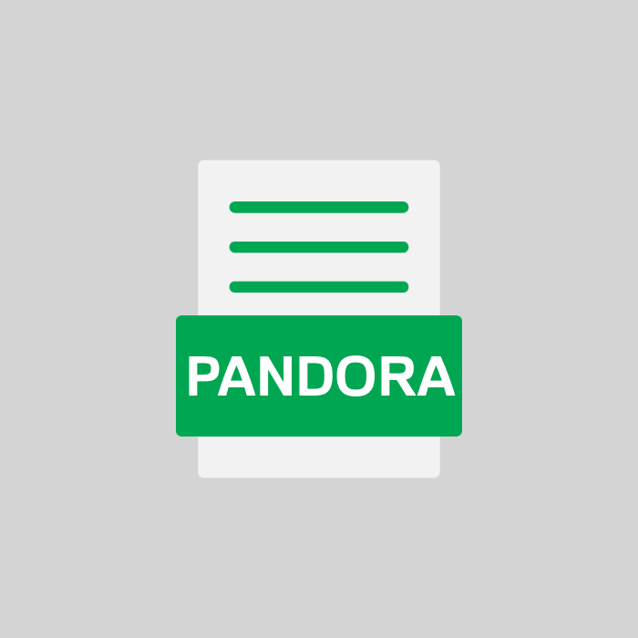 PANDORA Endung