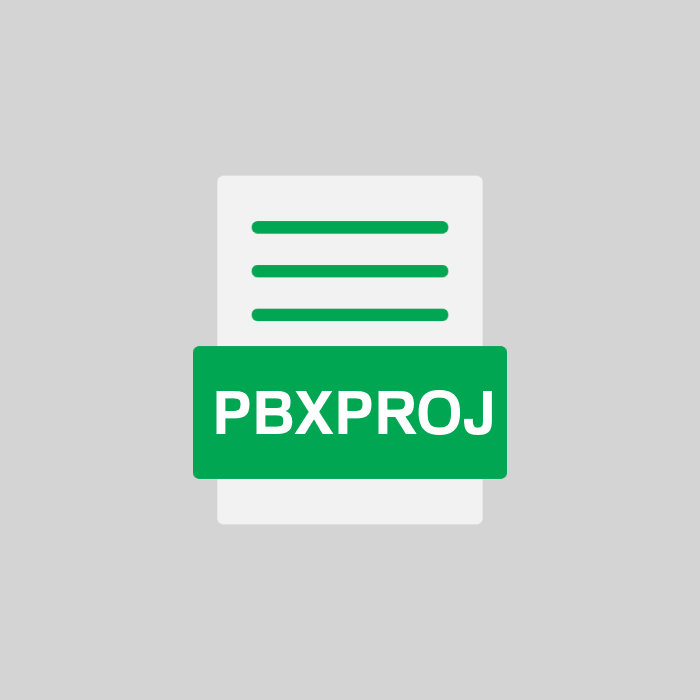 PBXPROJ Endung