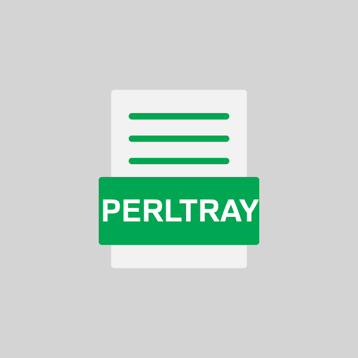 PERLTRAY Endung