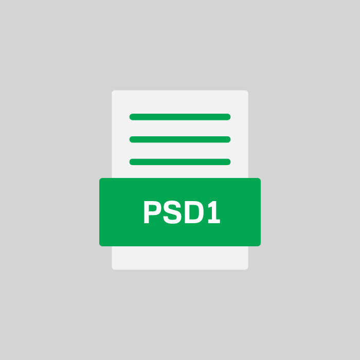 PSD1 Endung