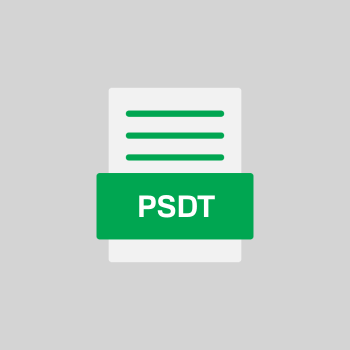 PSDT Datei