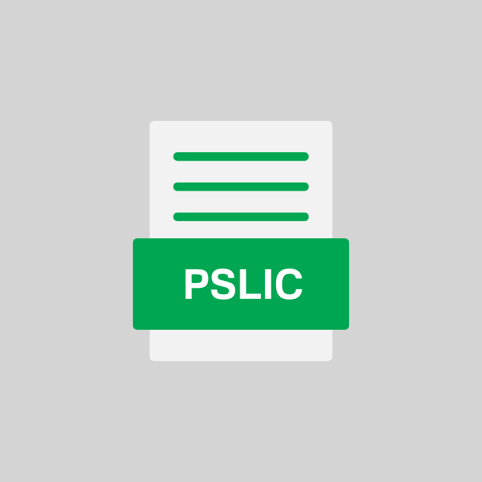 PSLIC Endung