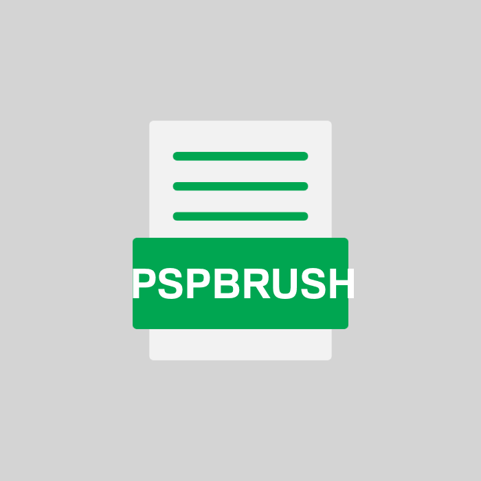 PSPBRUSH Endung