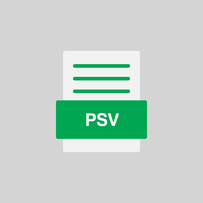 PSV Endung