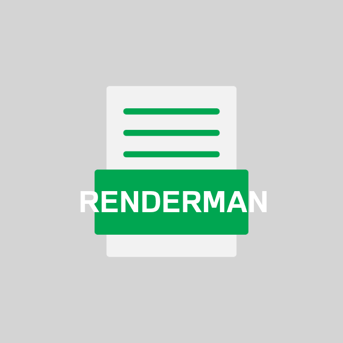 RENDERMAN Endung