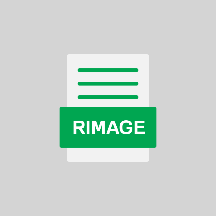 RIMAGE Endung